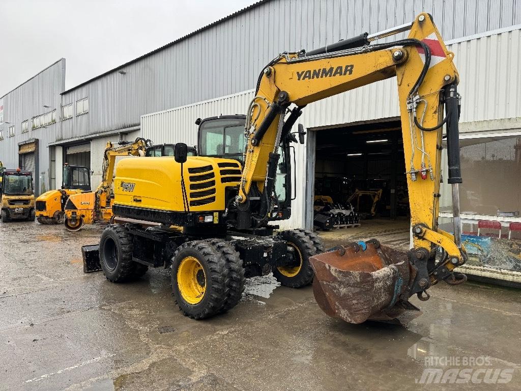 Yanmar B95W (40408) Pyöräkaivukoneet