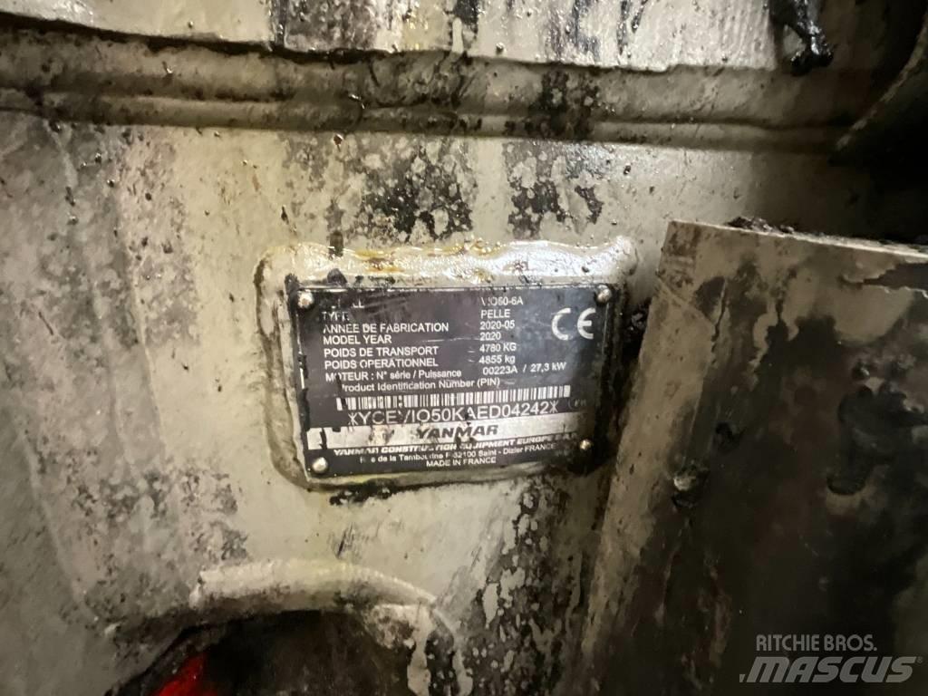 Yanmar Vio 50-6A Minikaivukoneet < 7t