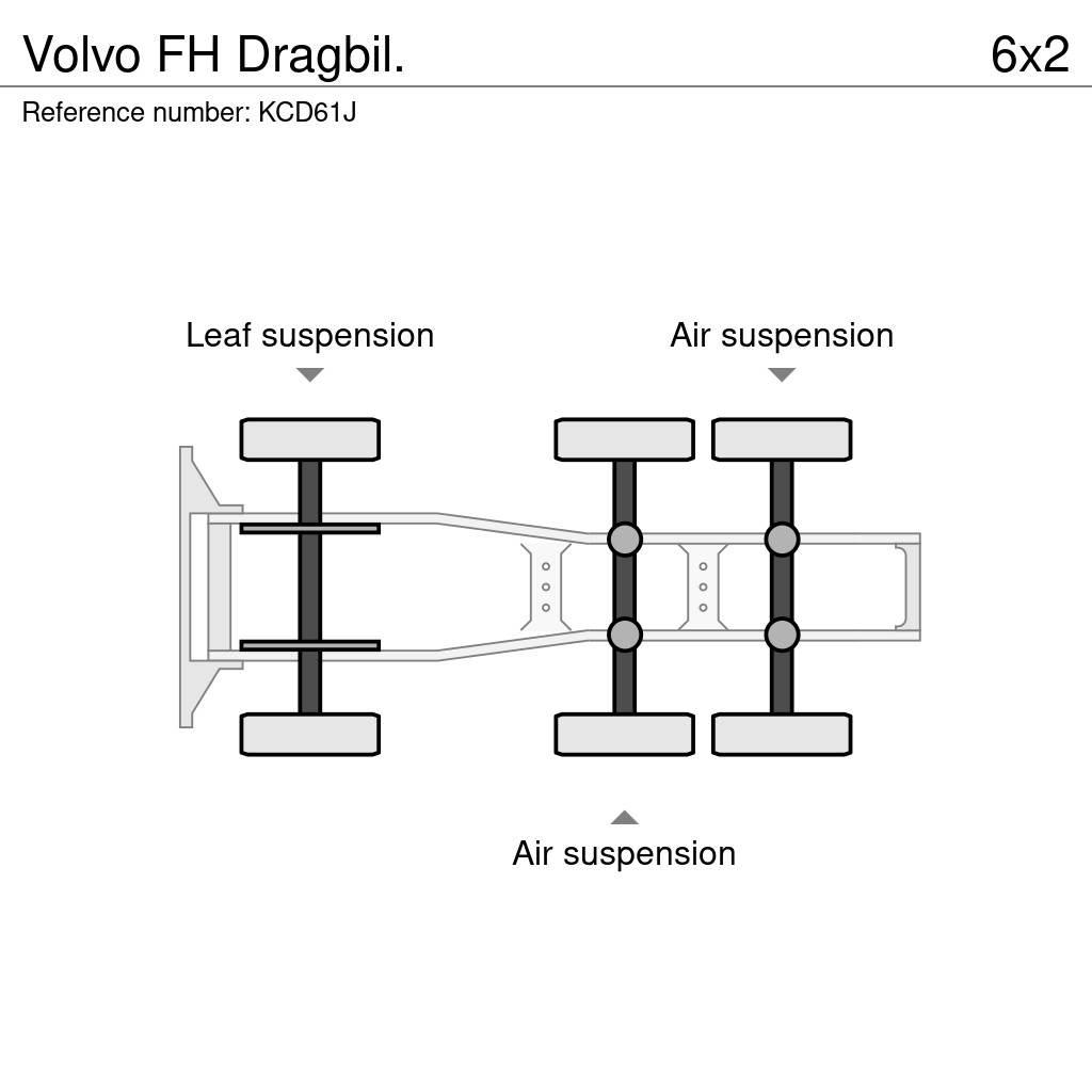 Volvo FH Dragbil. Vetopöytäautot