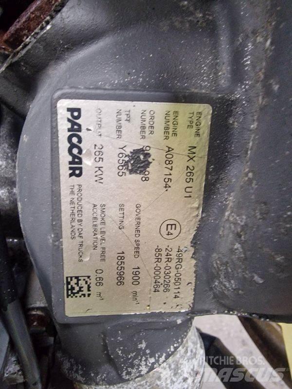 DAF MX265U1 Moottorit