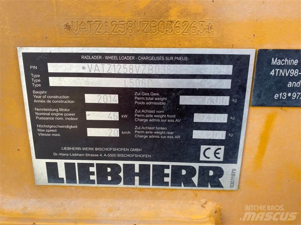 Liebherr L 506 C Pyöräkuormaajat