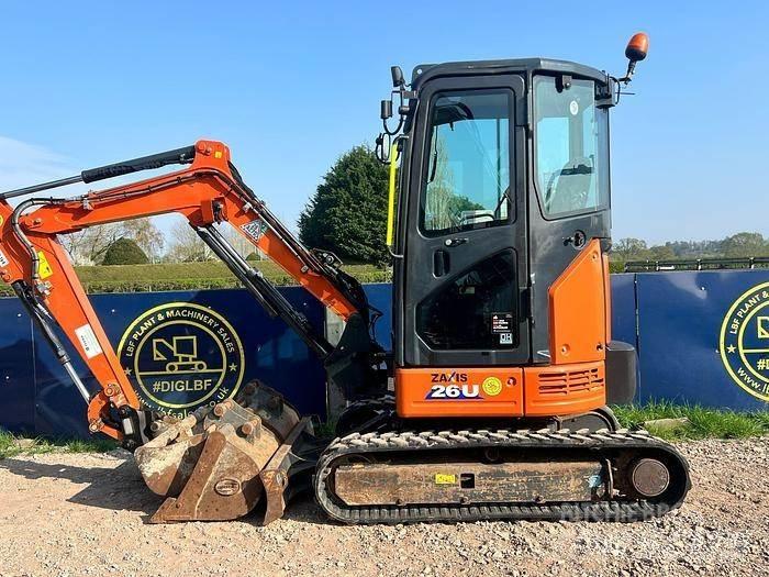 Hitachi ZX26U Minikaivukoneet < 7t