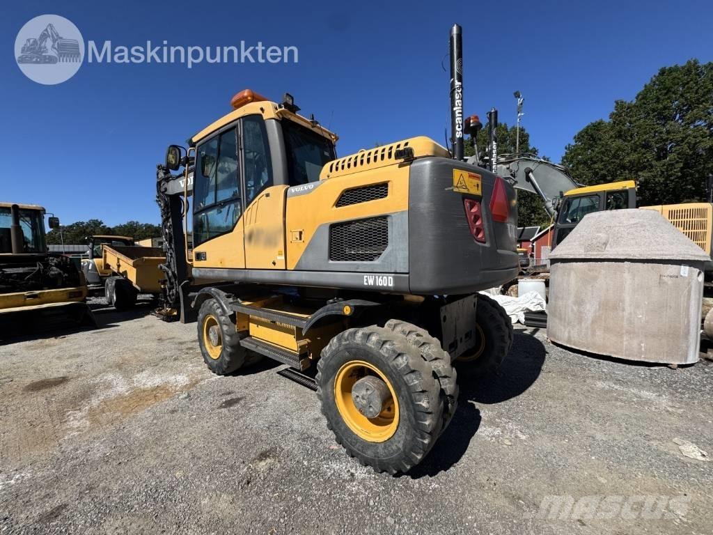 Volvo EW 160 D Pyöräkaivukoneet