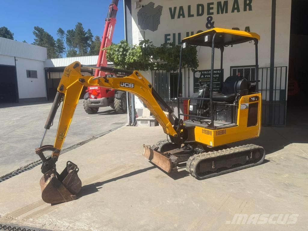 JCB 16 C-1, 1700Kg Minikaivukoneet < 7t