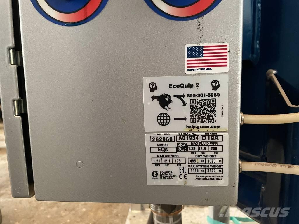 Graco EcoQuip EQs Hiekan- ja suolanlevittimet