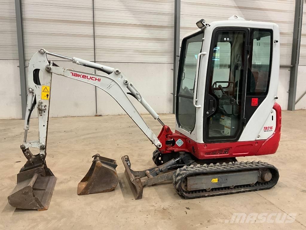 Takeuchi TB 216 Minikaivukoneet < 7t
