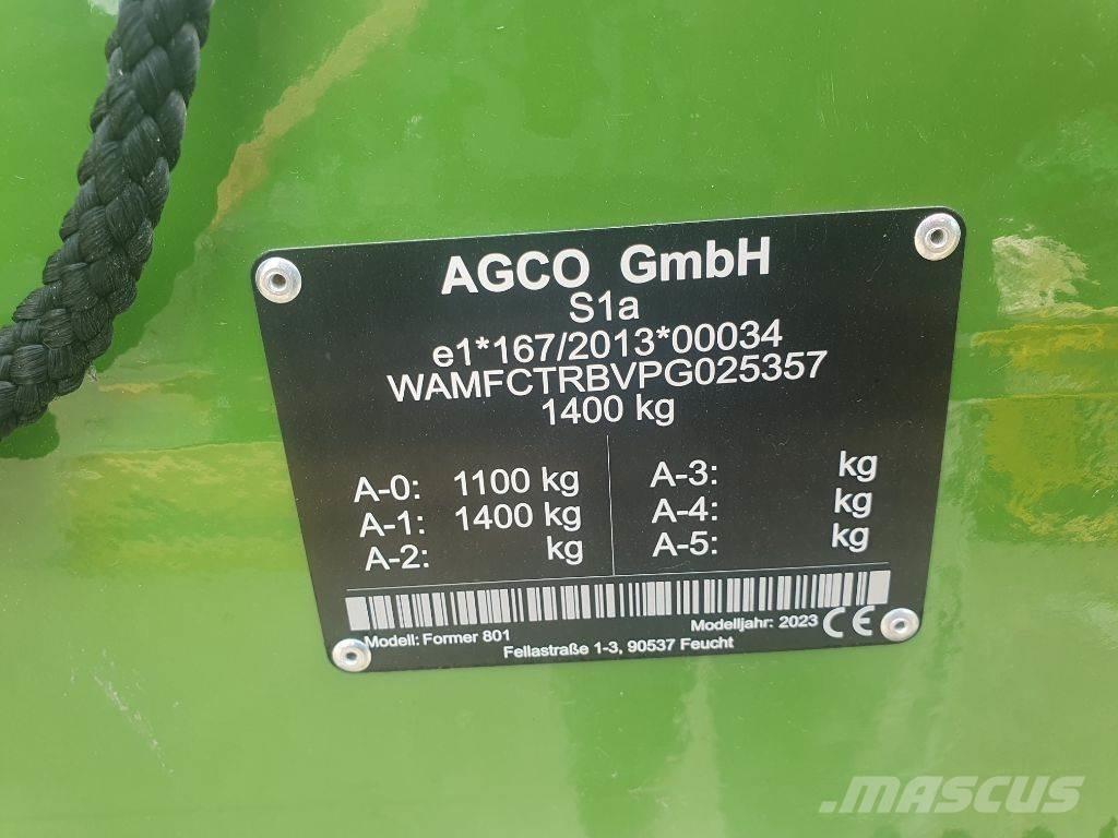 Fendt Former 801 Pöyhimet ja haravat