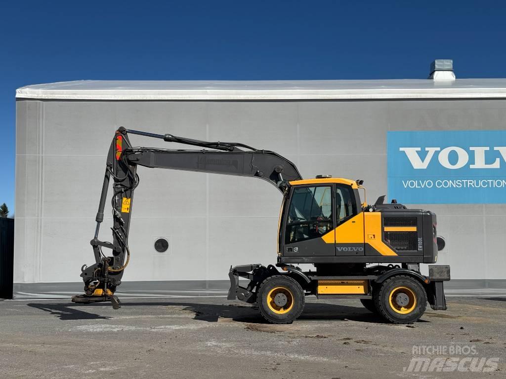 Volvo EW 160 E Pyöräkaivukoneet