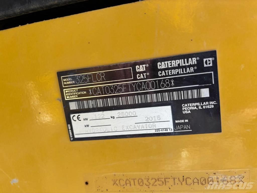 CAT 325 FL CR Telakaivukoneet