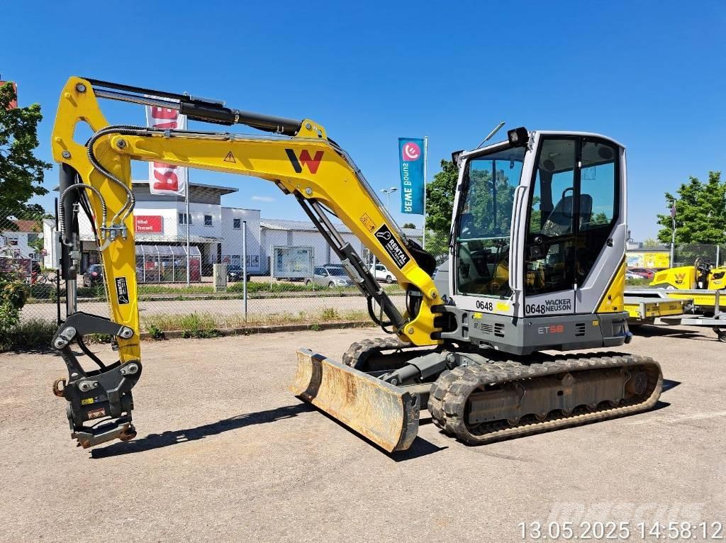 Wacker Neuson ET58 Telakaivukoneet
