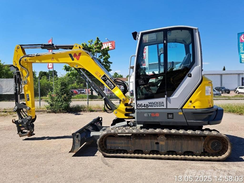 Wacker Neuson ET58 Telakaivukoneet