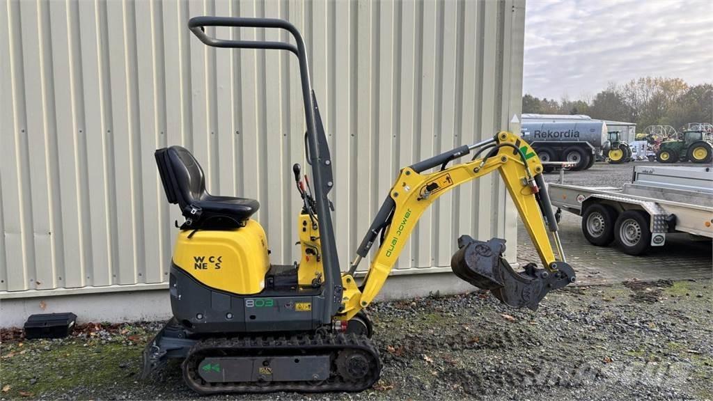Wacker 803 Minikaivukoneet < 7t