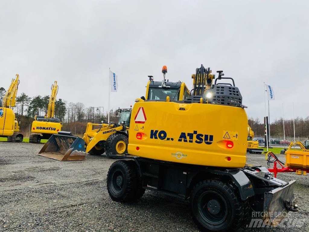 Komatsu PW148-11 Pyöräkaivukoneet