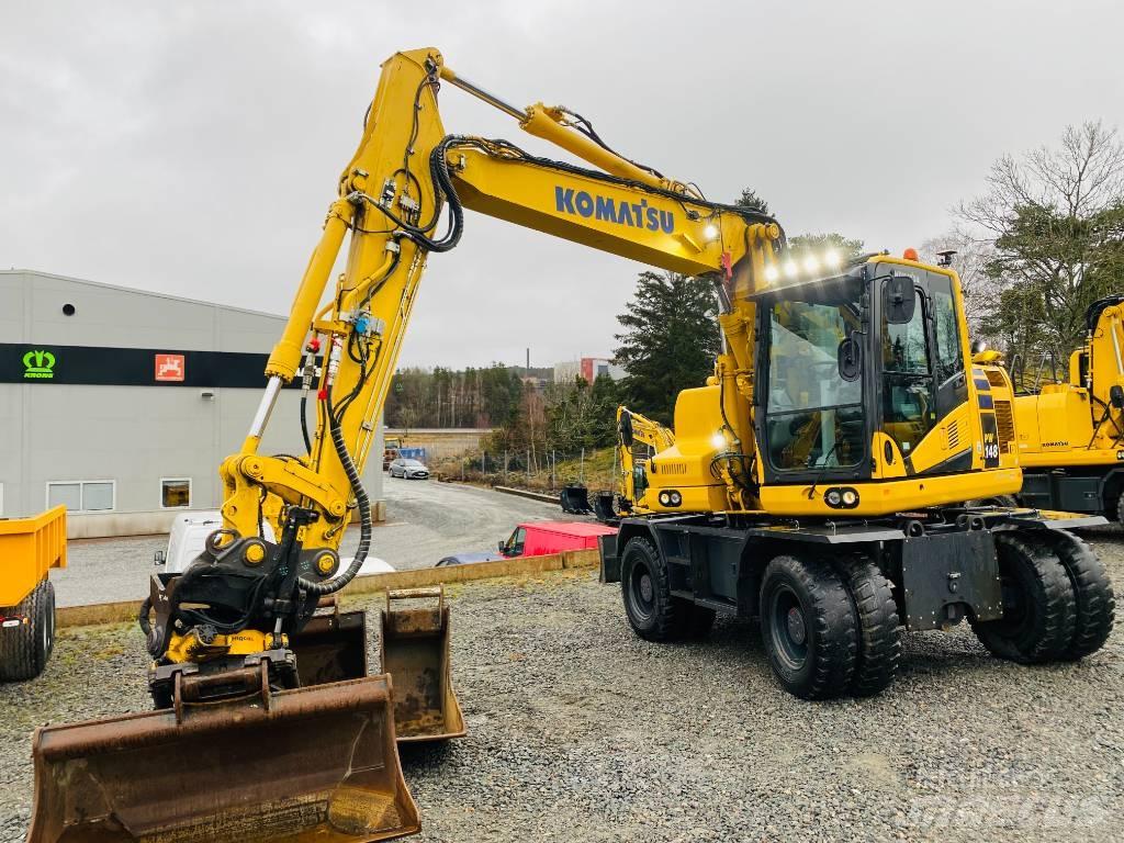 Komatsu PW148-11 Pyöräkaivukoneet