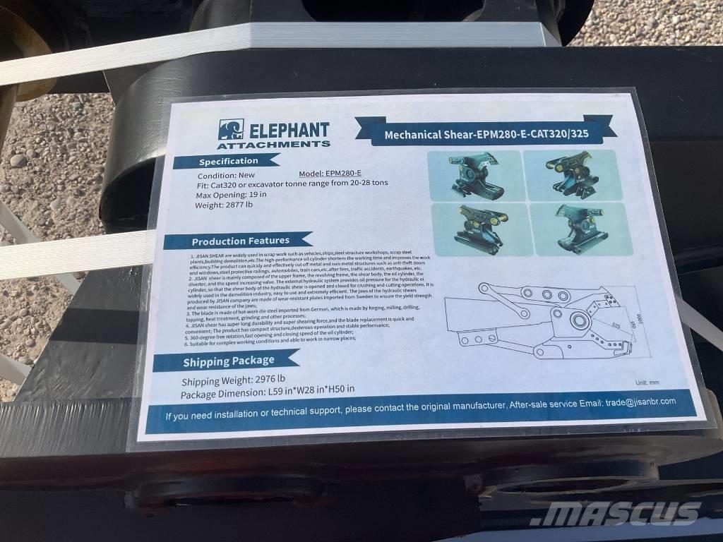  Elephant EPM280 Asfaltti- ja betonileikkurit