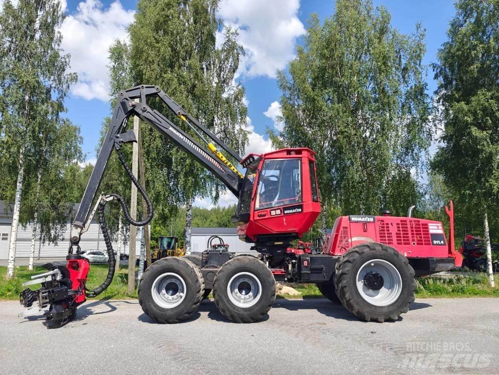 Komatsu 911.4 Harvesterit