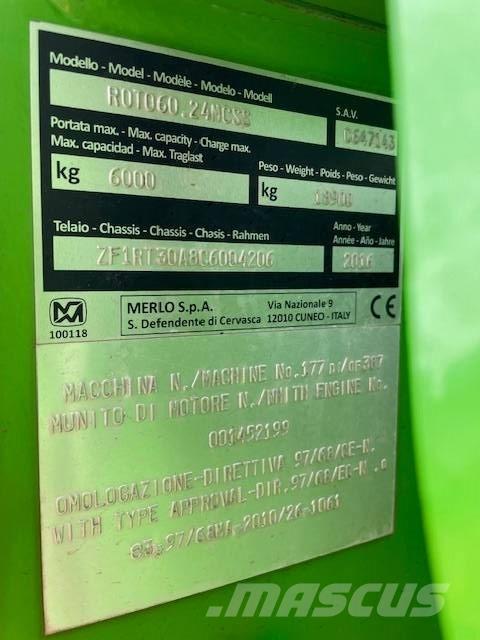 Merlo 60.24 MCSS Kurottajat