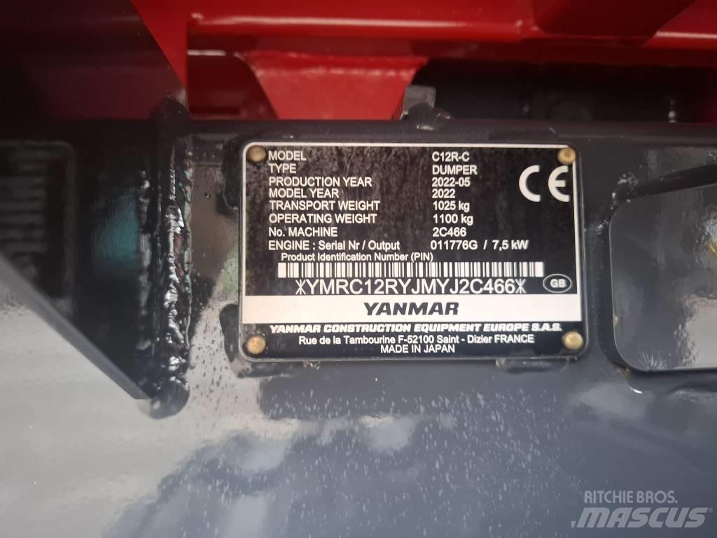 Yanmar C 12 R-C Minidumpperit