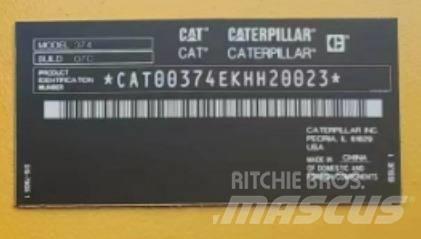 CAT 374 Telakaivukoneet