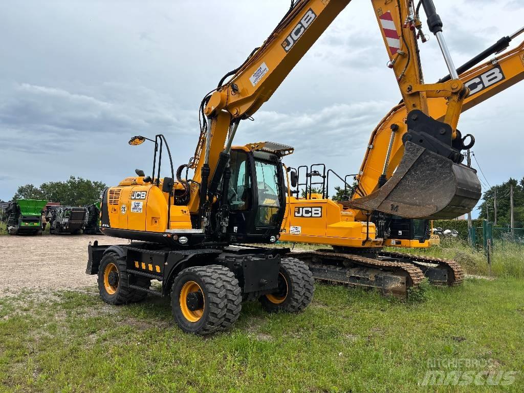 JCB JS 145 W Pyöräkaivukoneet