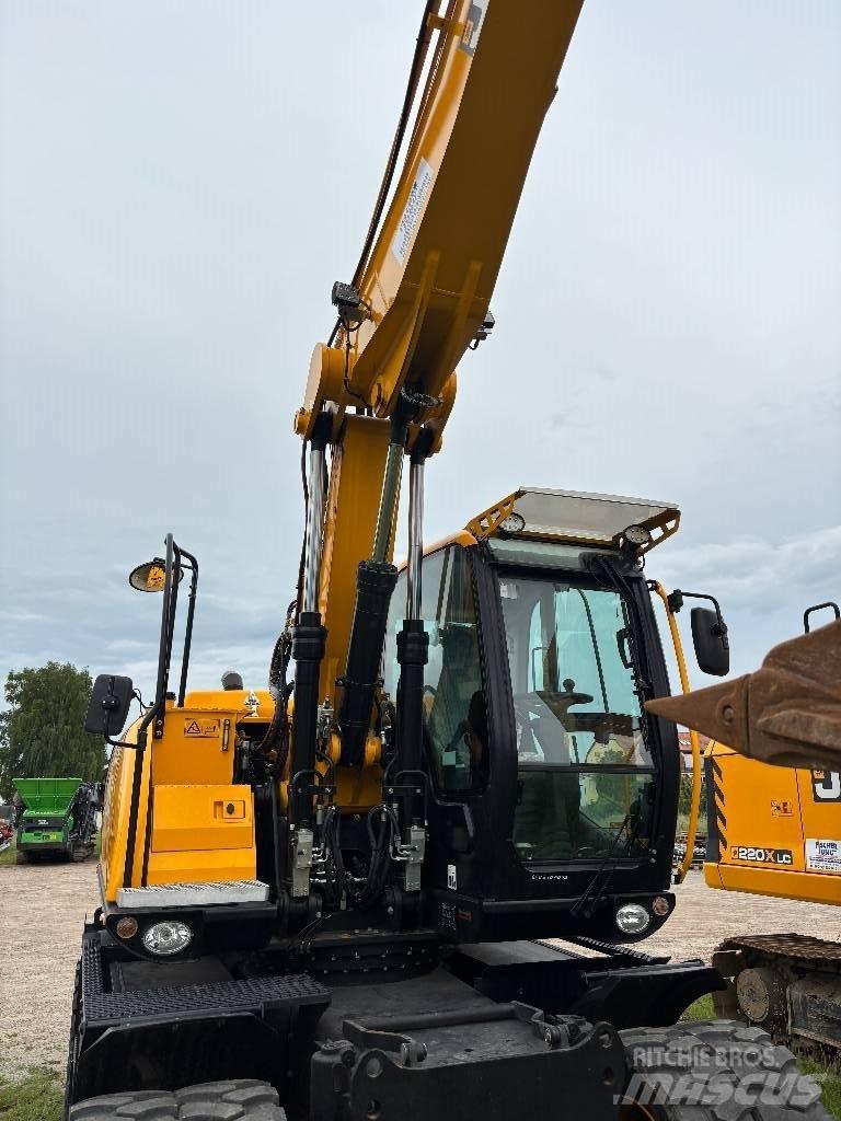 JCB JS 145 W Pyöräkaivukoneet