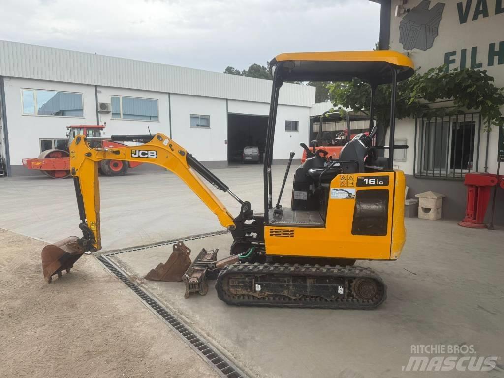JCB 16 C-1, 821h Minikaivukoneet < 7t