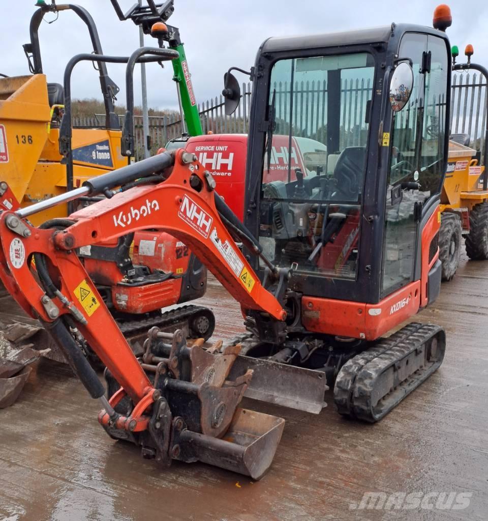 Kubota KX 016-4 Minikaivukoneet < 7t