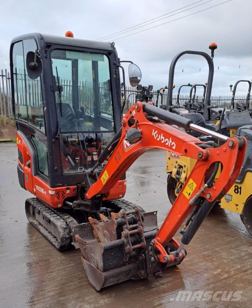 Kubota KX 016-4 Minikaivukoneet < 7t