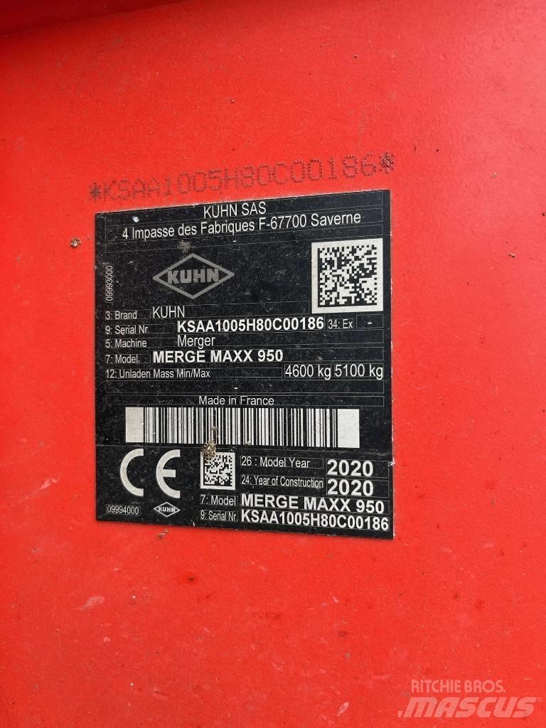 Kuhn Merge Maxx 950 Karhottimet