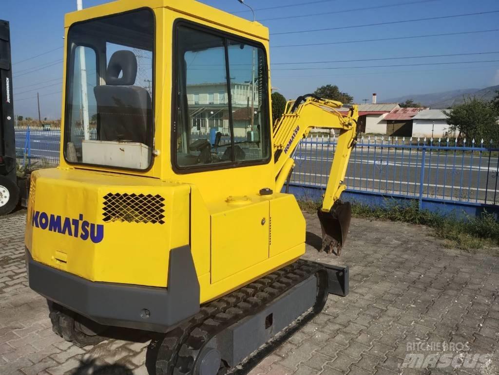 Komatsu PC 10 Telakaivukoneet