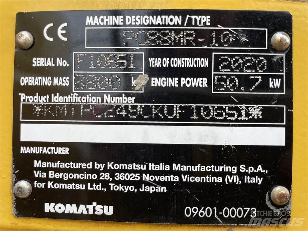 Komatsu PC88MR-10 Pyöräkaivukoneet
