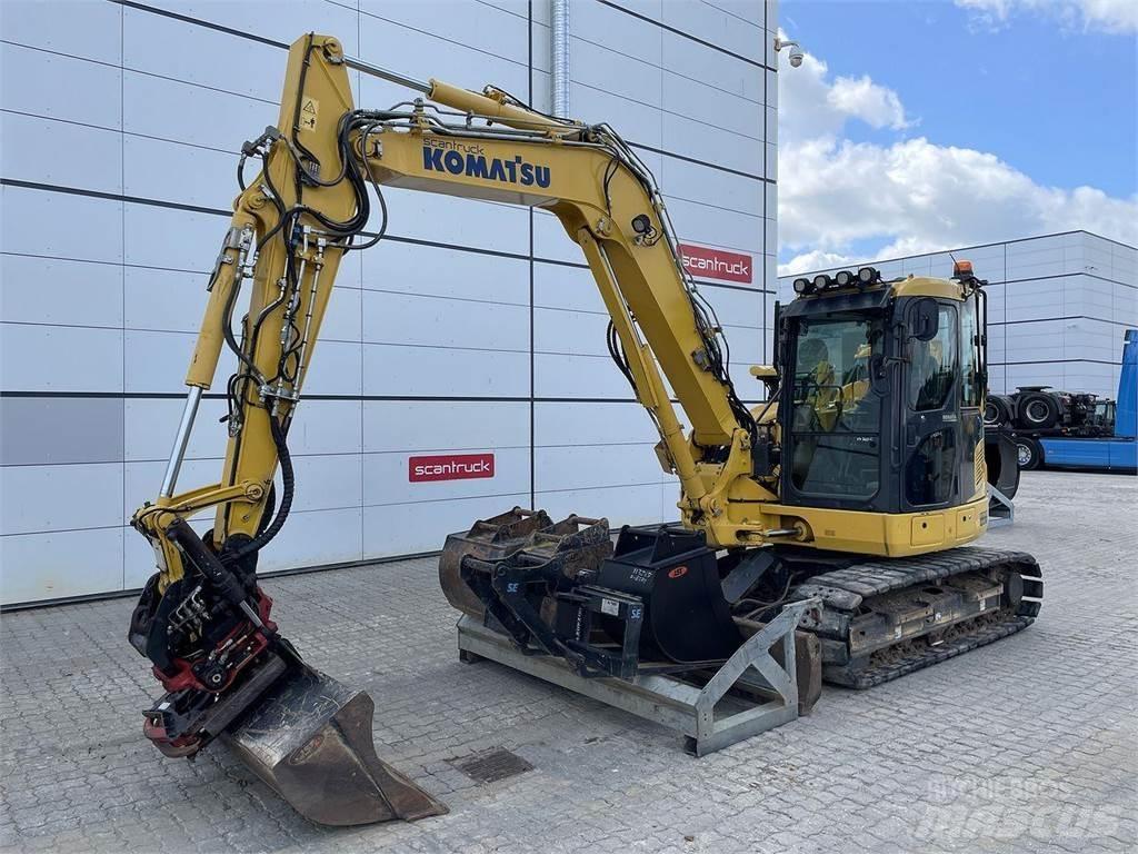 Komatsu PC88MR-10 Pyöräkaivukoneet