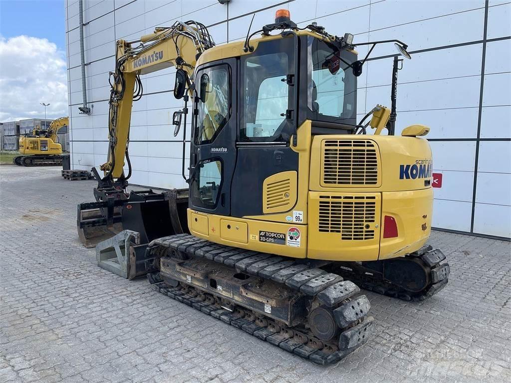 Komatsu PC88MR-10 Pyöräkaivukoneet