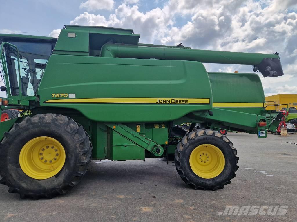 John Deere T670 Leikkuupuimurit