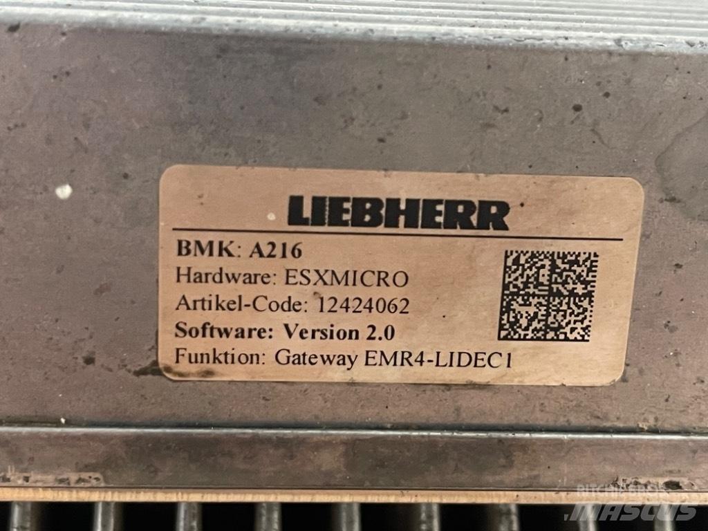 Liebherr A 910 Sähkö ja elektroniikka