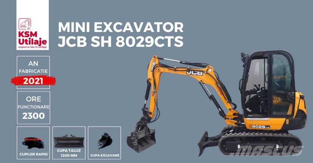 JCB 8029 CTS Minikaivukoneet < 7t