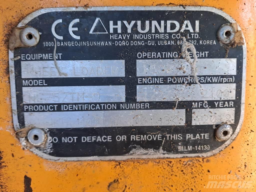 Hyundai HL 757 TM-9 Pyöräkuormaajat