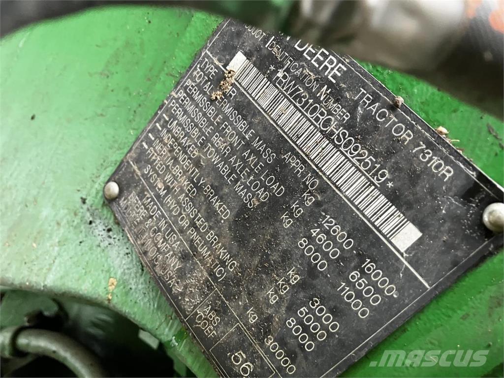 John Deere 7310R Traktorit