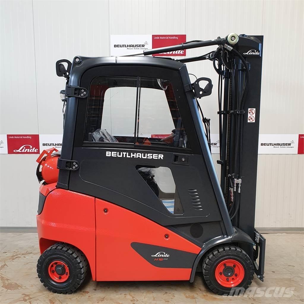 Linde H16T Nestekaasutrukit