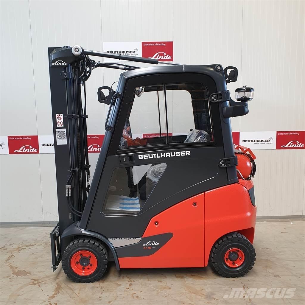 Linde H16T Nestekaasutrukit