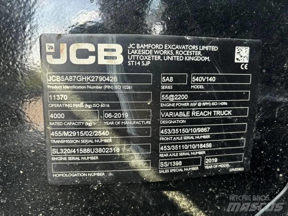 JCB 540-140 Kurottajat