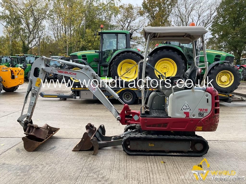 Takeuchi TB 216 Minikaivukoneet < 7t