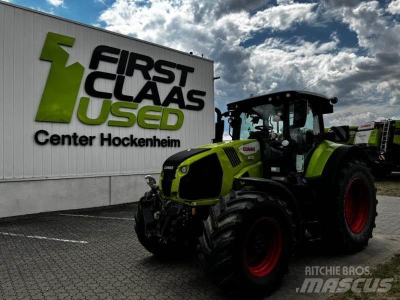 CLAAS AXION 870 Traktorit