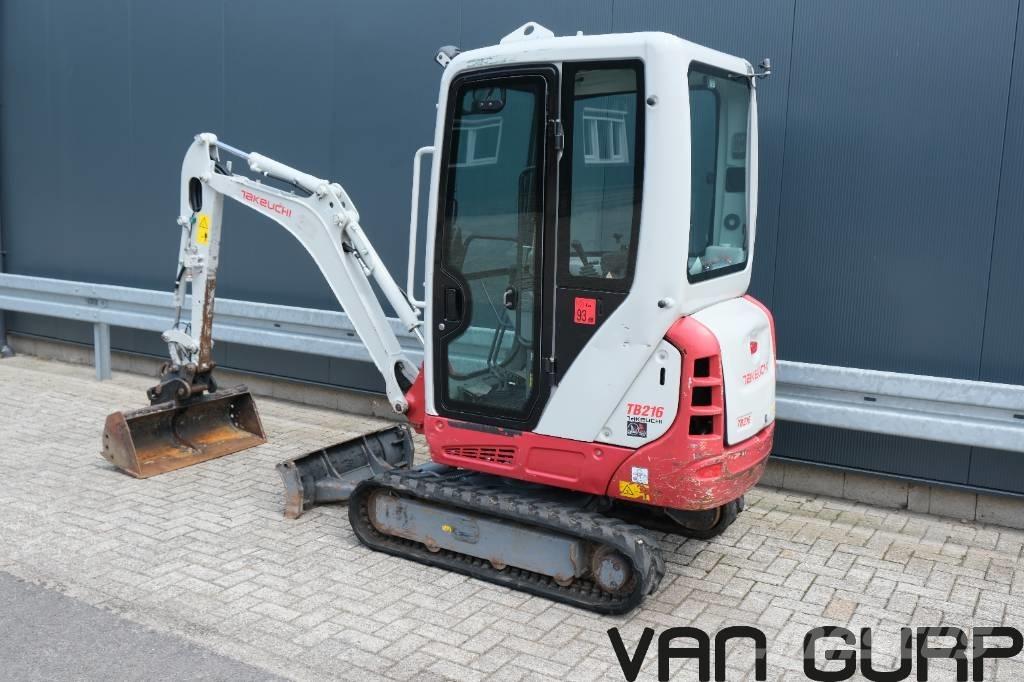 Takeuchi TB216 | 2018 Minikaivukoneet < 7t