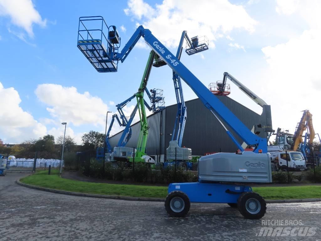 Genie S 45 Teleskooppipuominostimet