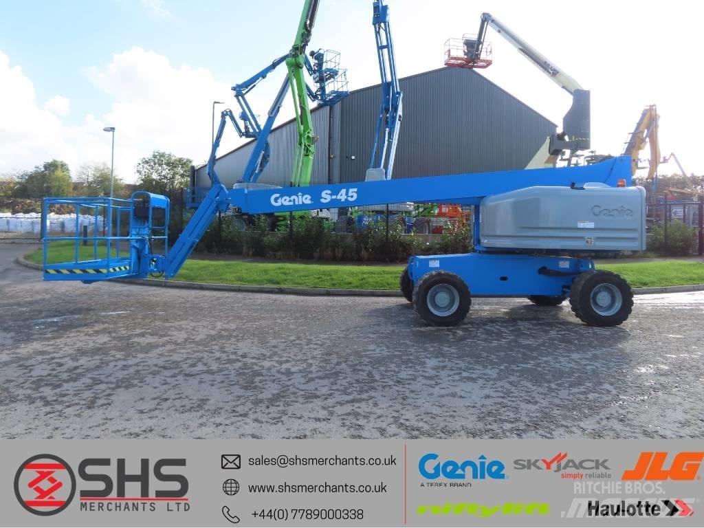 Genie S 45 Teleskooppipuominostimet