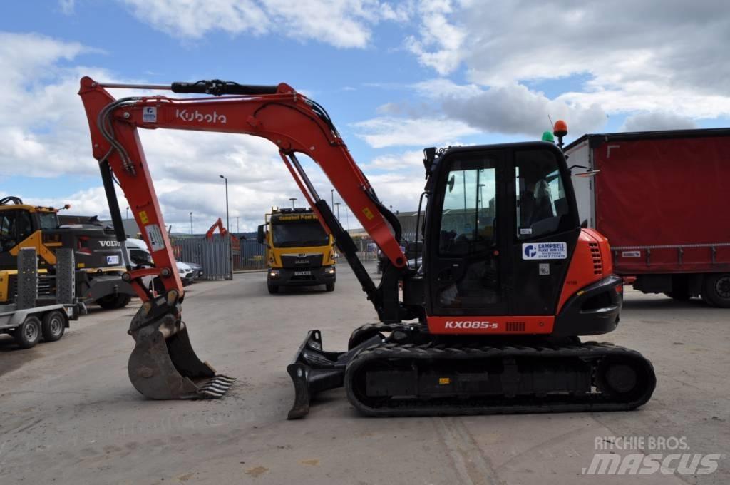 Kubota KX 085-5 Minikaivukoneet < 7t