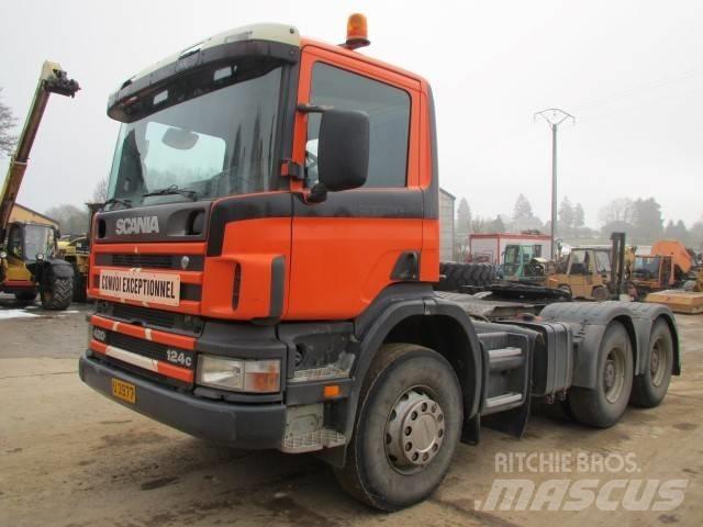 Scania 124 C 420 Vetopöytäautot