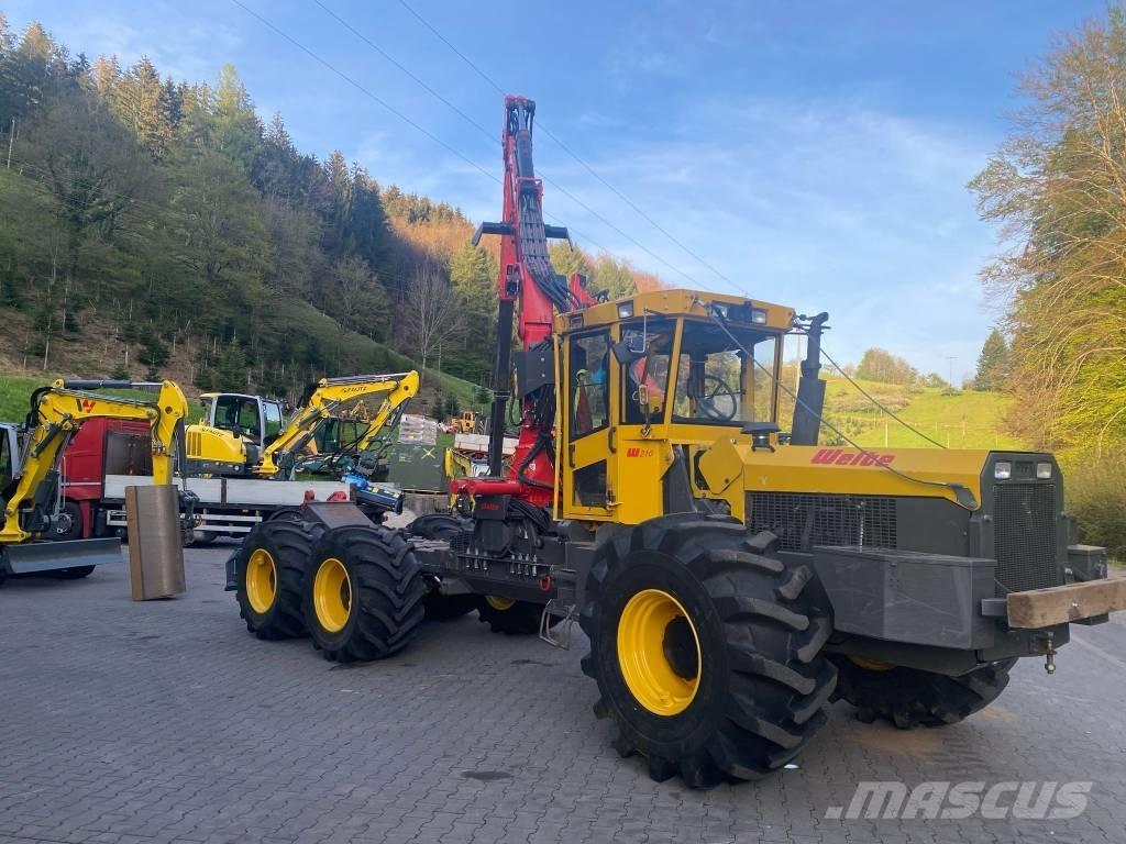 Welte W 210 Juontokoneet