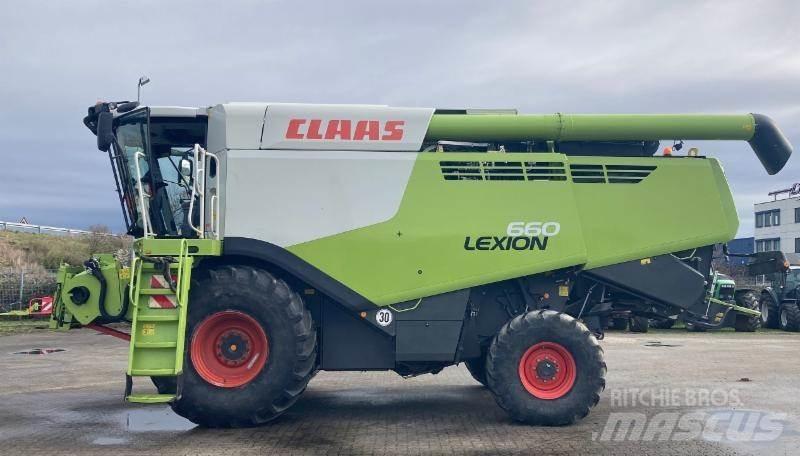 CLAAS LEXION 660 Leikkuupuimurit